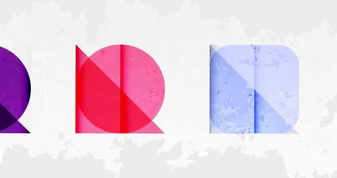 Grainy texture geometric abstract background. Vector Illustration For Wallpaper, イラスト素材