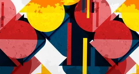 Grainy texture geometric abstract background. Vector Illustration For Wallpaper, 스톡 일러스트