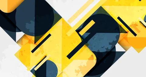 Grainy texture geometric abstract background. Vector Illustration For Wallpaper, Stock Illustration