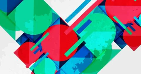 Grainy texture geometric abstract background. Vector Illustration For Wallpaper, イラスト素材