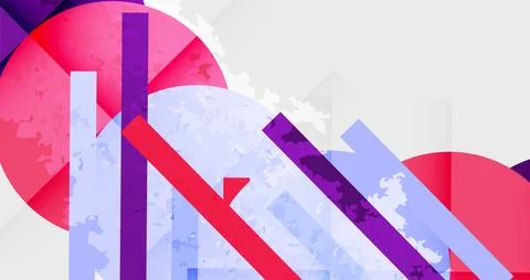 Grainy texture geometric abstract background. Vector Illustration For Wallpaper, 스톡 일러스트