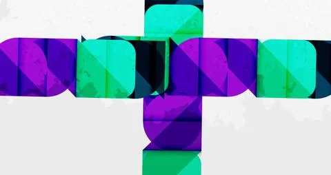 Grainy texture geometric abstract background. Vector Illustration For Wallpaper, イラスト素材