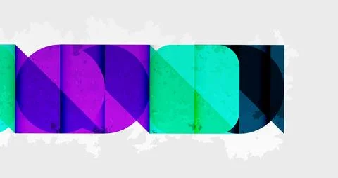 Grainy texture geometric abstract background. Vector Illustration For Wallpaper, Stock Illustration