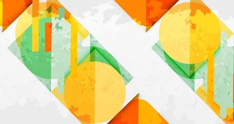 Grainy texture geometric abstract background. Vector Illustration For Wallpaper, 스톡 일러스트