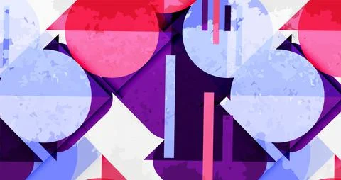Grainy texture geometric abstract background. Vector Illustration For Wallpaper, イラスト素材