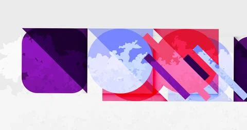 Grainy texture geometric abstract background. Vector Illustration For Wallpaper, 스톡 일러스트