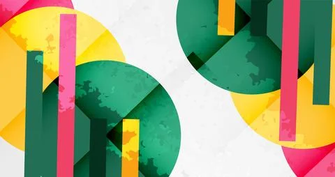 Grainy texture geometric abstract background. Vector Illustration For Wallpaper, イラスト素材