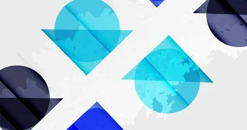 Grainy texture geometric abstract background. Vector Illustration For Wallpaper, Illustrazione stock