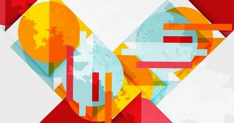 Grainy texture geometric abstract background. Vector Illustration For Wallpaper, イラスト素材