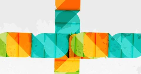 Grainy texture geometric abstract background. Vector Illustration For Wallpaper, Stock Illustration