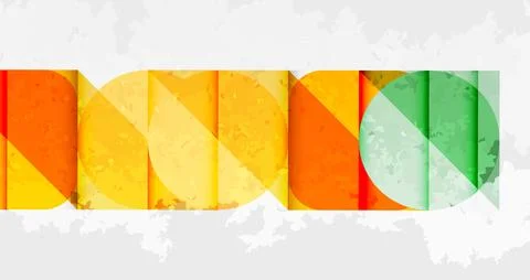 Grainy texture geometric abstract background. Vector Illustration For Wallpaper, Illustrazione stock