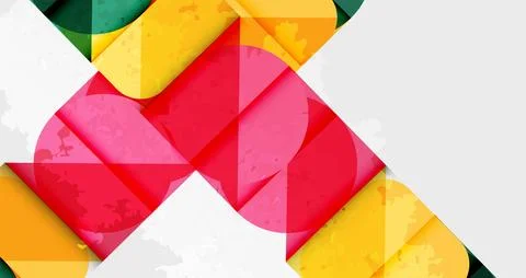Grainy texture geometric abstract background. Vector Illustration For Wallpaper, Illustrazione stock
