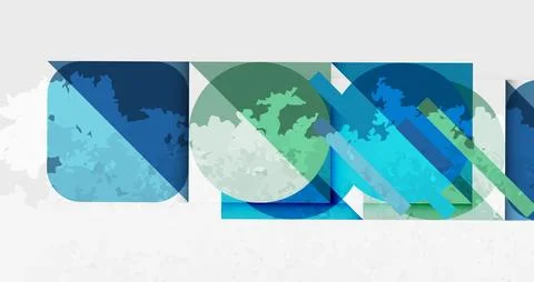 Grainy texture geometric abstract background. Vector Illustration For Wallpaper, Illustrazione stock