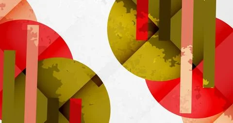 Grainy texture geometric abstract background. Vector Illustration For Wallpaper, Illustrazione stock