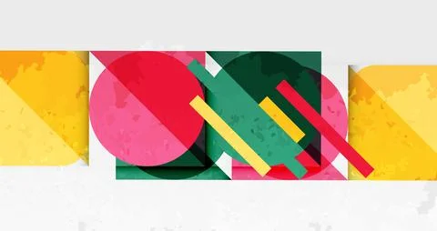 Grainy texture geometric abstract background. Vector Illustration For Wallpaper, Stock Illustration