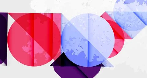 Grainy texture geometric abstract background. Vector Illustration For Wallpaper, Illustrazione stock