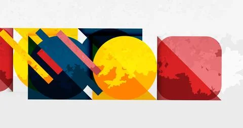 Grainy texture geometric abstract background. Vector Illustration For Wallpaper, Illustrazione stock