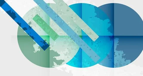 Grainy texture geometric abstract background. Vector Illustration For Wallpaper, Illustrazione stock