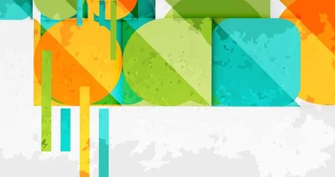Grainy texture geometric abstract background. Vector Illustration For Wallpaper, Illustrazione stock