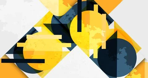 Grainy texture geometric abstract background. Vector Illustration For Wallpaper, Illustrazione stock