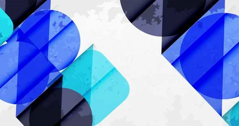Grainy texture geometric abstract background. Vector Illustration For Wallpaper, Illustrazione stock