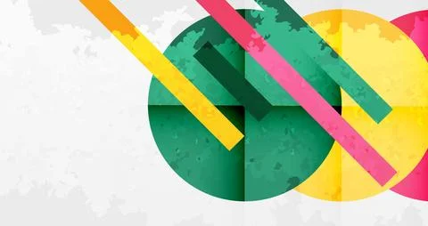 Grainy texture geometric abstract background. Vector Illustration For Wallpaper, Illustrazione stock