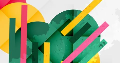 Grainy texture geometric abstract background. Vector Illustration For Wallpaper, Stock Illustration