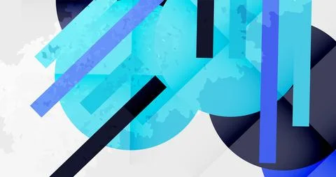 Grainy texture geometric abstract background. Vector Illustration For Wallpaper, Illustrazione stock