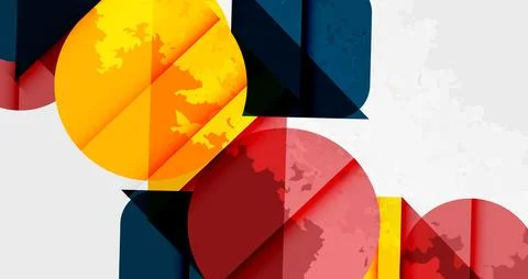 Grainy texture geometric abstract background. Vector Illustration For Wallpaper, Stock Illustration