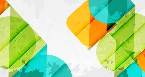 Grainy texture geometric abstract background. Vector Illustration For Wallpaper, Stock Illustration