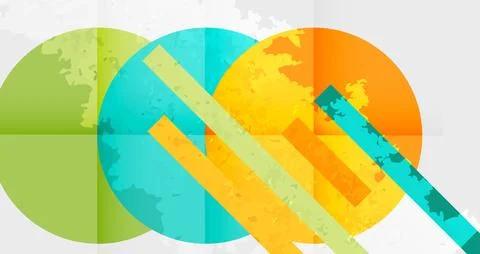 Grainy texture geometric abstract background. Vector Illustration For Wallpaper, Stock Illustration