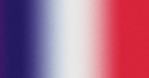 Grainy texture gradient noisy background smooth transition blue, white and re Illustrazione stock