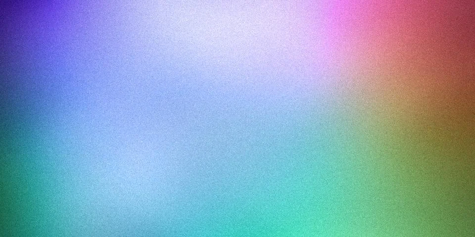 Grainy ultrawide gradient background in multicolor. Dark pink purple azure .. 스톡 일러스트
