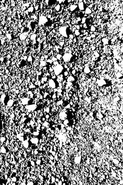 Grainy vector texture. A mottled image. Abstract black-and-white. Stock Illustration