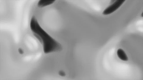 Grainy warping and twisting lava lamp 3D animation dynamic motion graphics on Stock Footage 323376809