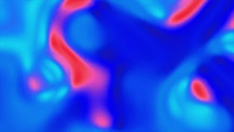 Grainy warping and twisting lava lamp 3D animation dynamic motion graphics on Stock Footage 323384152