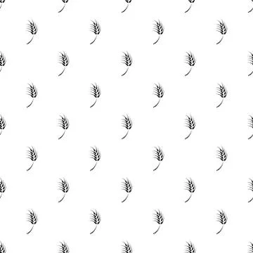 Grainy wheat pattern vector seamless Stock Illustration