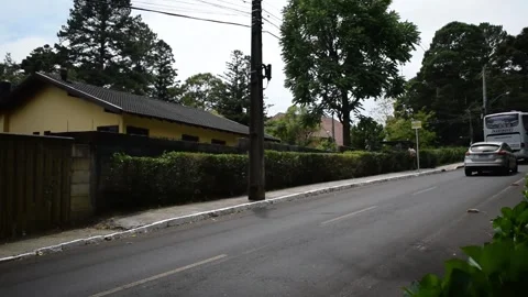 Gramado, Rio Grande do Sul - Brazil - november 21, 2022: Neighborhood near .. Stock Footage 313013680