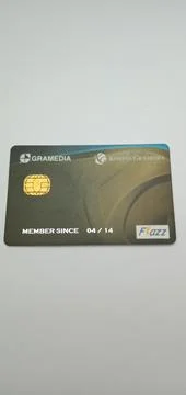 Gramedia Flazz Card Foto stock