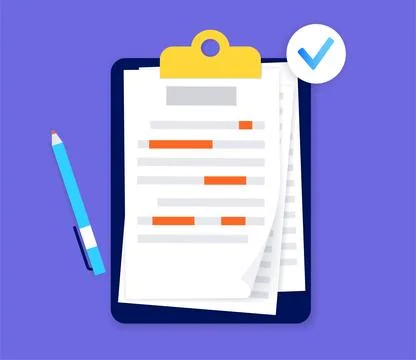 Grammar editing process Stock Illustration