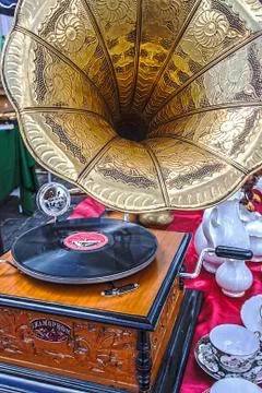 Gramophone 1 Stock Photos