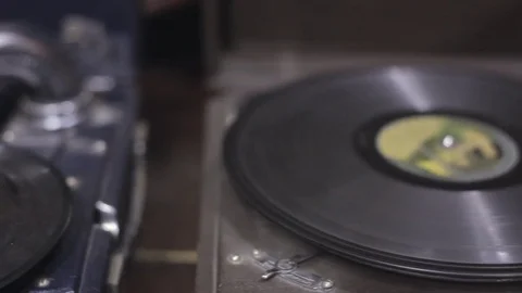 Gramophone in Antique Shop Stock Footage 73147984