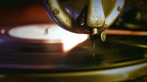 The gramophone 스톡 동영상 61876313
