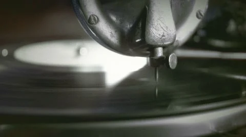 The gramophone Stock Footage 61876314