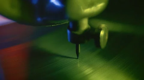 The gramophone Stock Footage 61876326