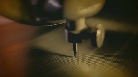 The gramophone Stock Footage 61876351