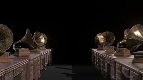 Gramophone Stock-Footage 341257082