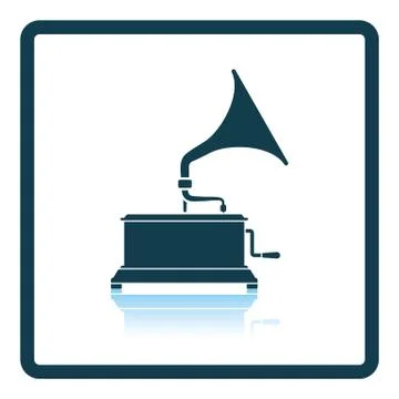 Gramophone icon Stock Illustration