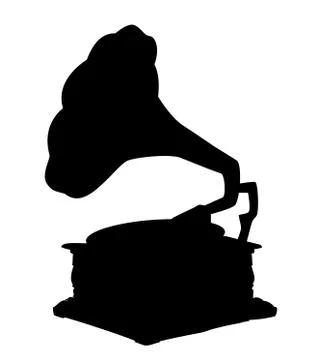 Gramophone Stock Illustration