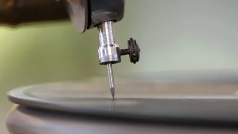 Gramophone needle Stock Footage 101053719
